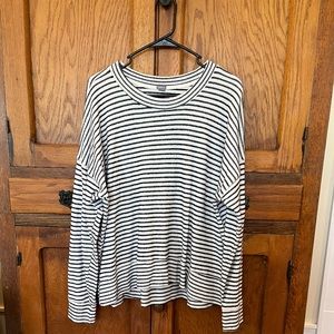 Aerie Women’s Striped Long Sleeve